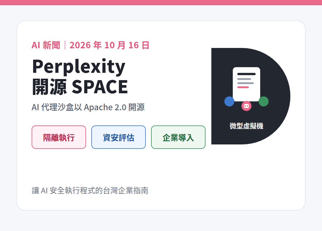 Perplexity 開源 AI 代理沙盒 SPACE 企業導入指南